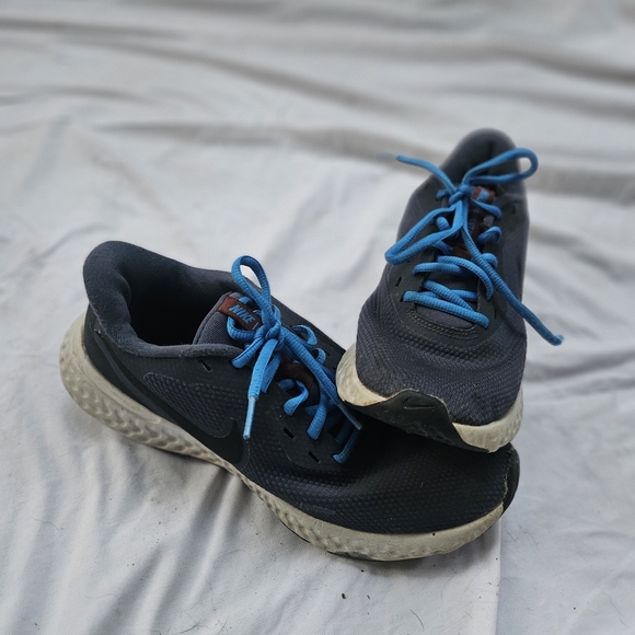 Nike Men Size 8.5 Revolution 5 Thunder Blue Running Sneakers - Picture 1 of 8